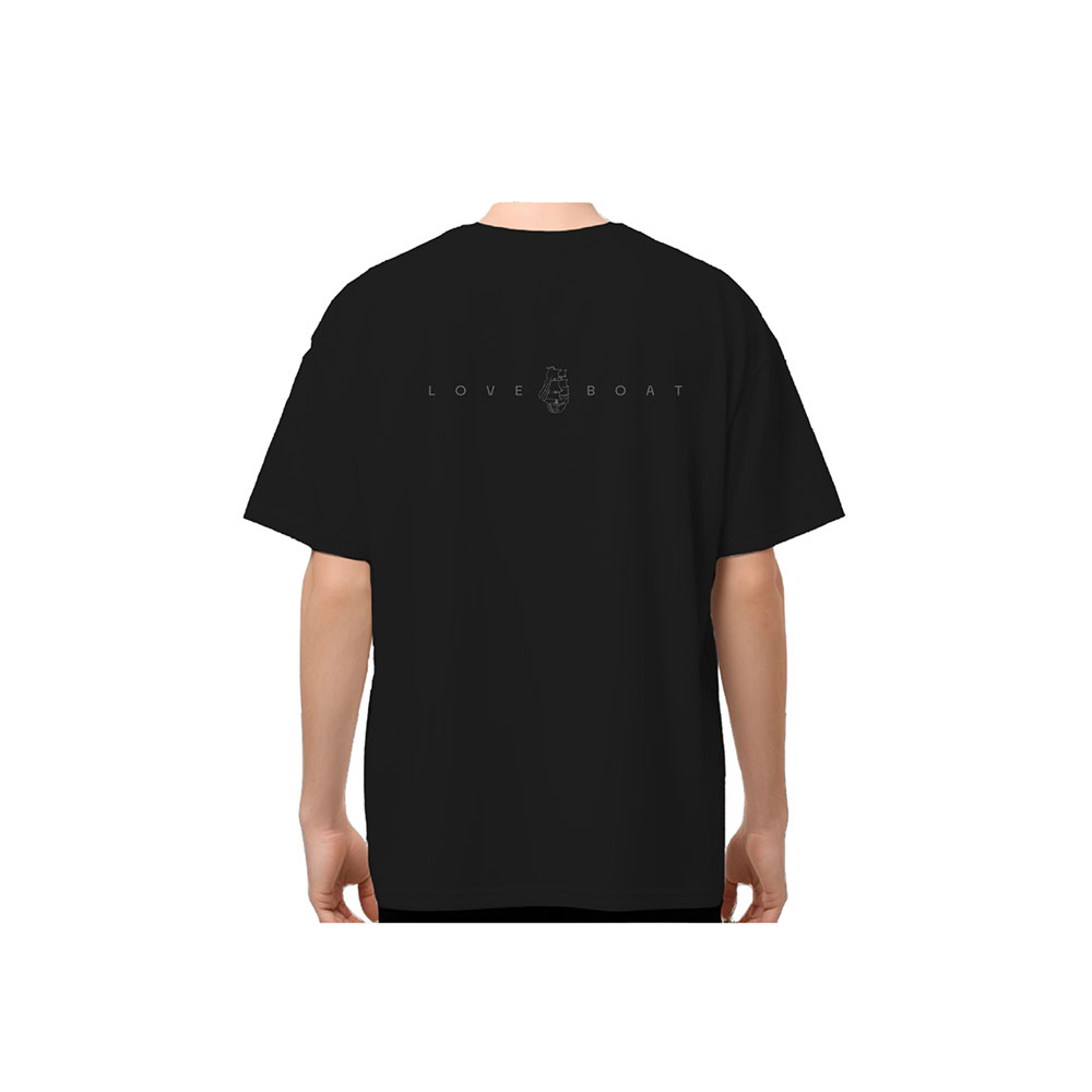Black T-shirt with Grey Logo (2)